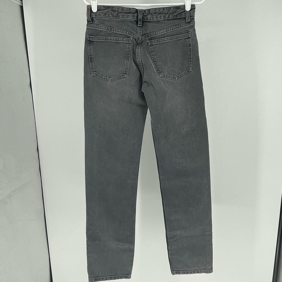ZARA NWT WO(MAN) COLLECTION UNIT 03 MARBLE GREY STRAIGHT LEG JEANS 2 - Picture 3 of 14